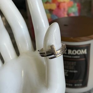 Sterling Silver Tiffany & Co. T Wrap Ring